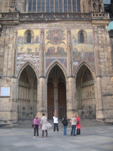 Southern entrance to the cathedral
