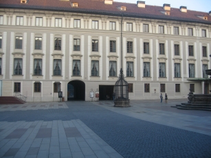 Outer castle courtyard