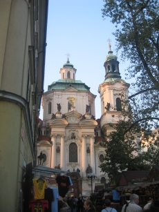 St. Nicolas Church from the market