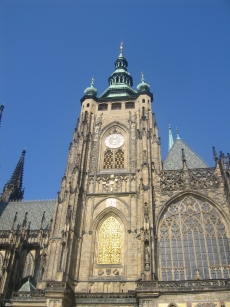 Clocks on the southern tower