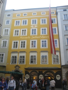 Amadeus Mozart's birthplace