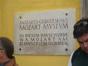 Amadeus Mozart's birthplace