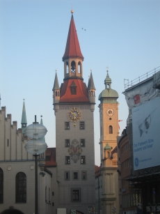 The Alt Rathaus in Munich