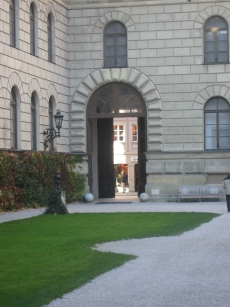 The courtyard in the Residenz in Munich