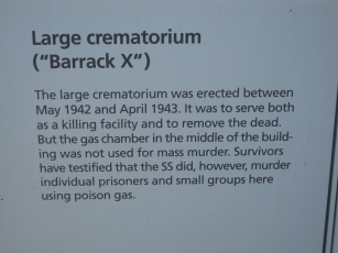 Barrack X at the Dachau concentration camp